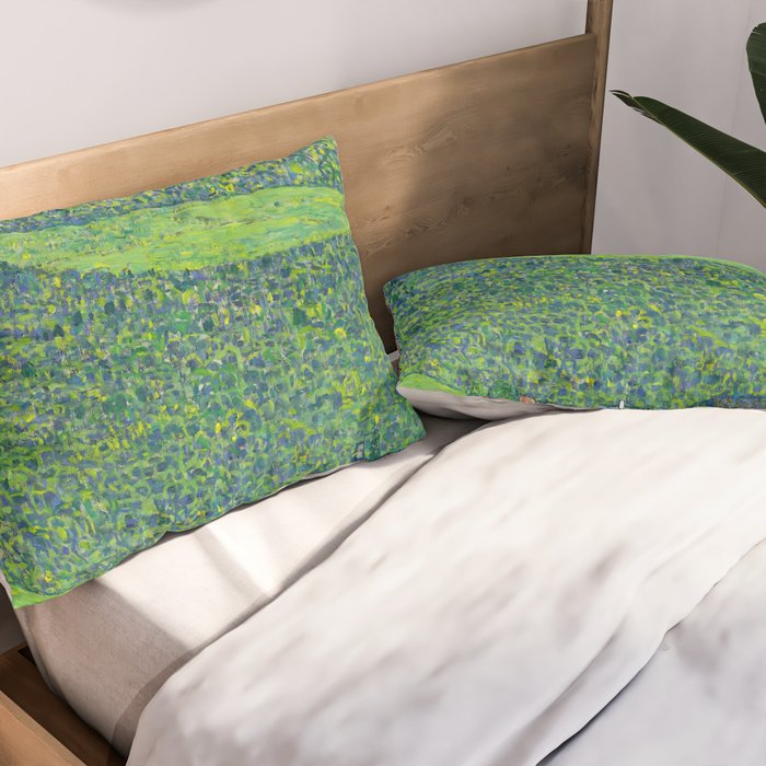 Gustav Klimet "Litzlberg on Lake Attersee" Pillow Sham Gallery Image 2