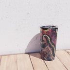 Golden River Abstract Travel Mug Gallery Image 4