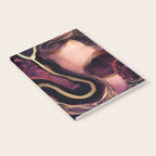 Golden River Abstract Notebook Gallery Image 2