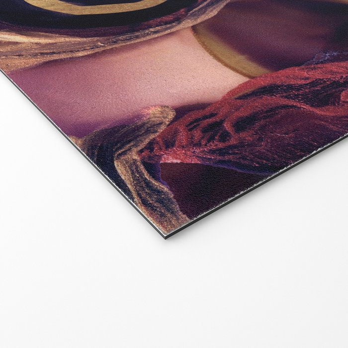 Golden River Abstract Welcome Mat Gallery Image 2