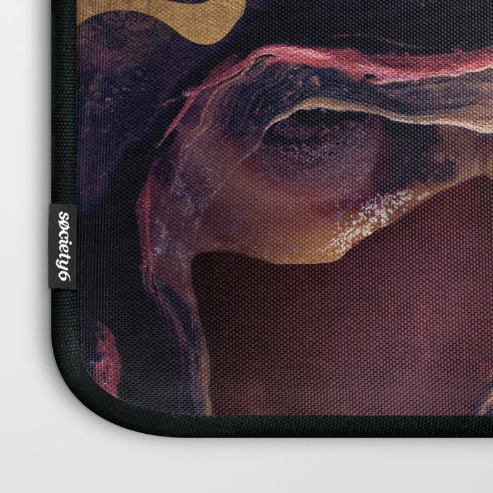 Golden River Abstract Laptop Sleeve Gallery Image 3