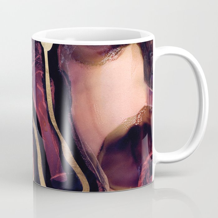 Golden River Abstract Coffee Mug Gallery Image 1