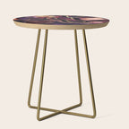 Golden River Abstract Side Table Gallery Image 1