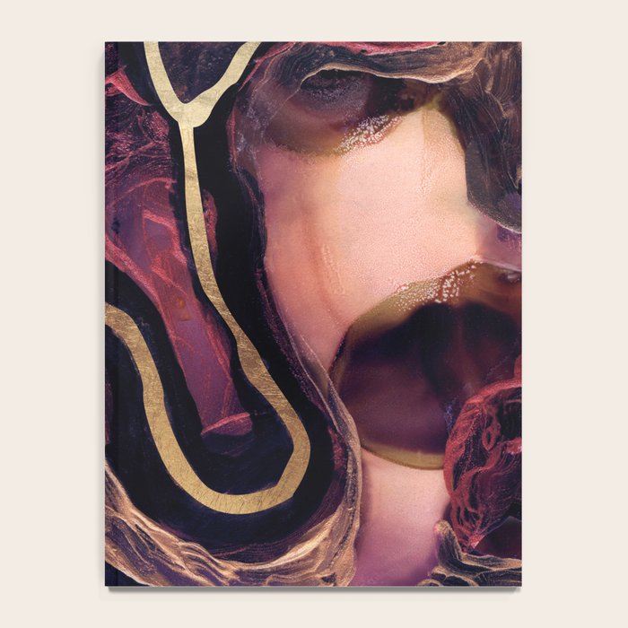 Golden River Abstract Notebook Gallery Image 4