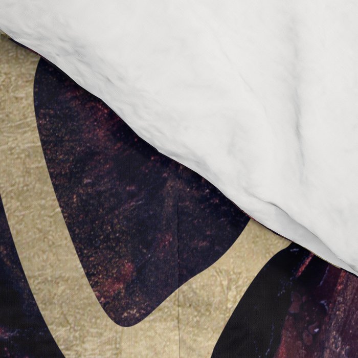 Golden River Abstract Comforter Gallery Image 4