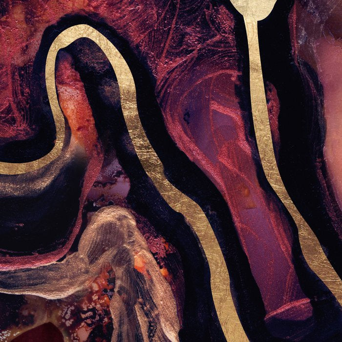 Golden River Abstract Coffee Mug Gallery Image 2