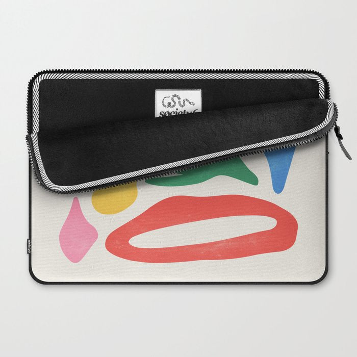 Collage I: Matisse Color Series | Mid-Century Edition Laptop Sleeve Gallery Image 2