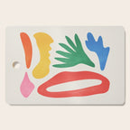 Collage I: Matisse Color Series | Mid-Century Edition Cutting Board Gallery Image 1