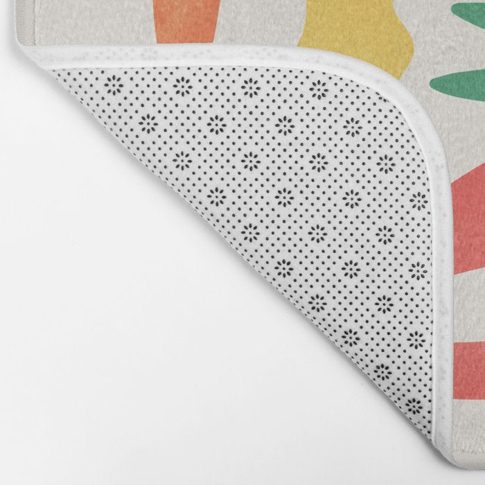 Collage I: Matisse Color Series | Mid-Century Edition Bath Mat Gallery Image 2