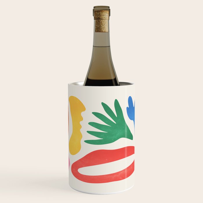 Collage I: Matisse Color Series | Mid-Century Edition Wine Chiller Gallery Image 1