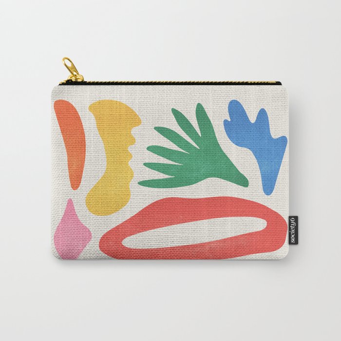 Collage I: Matisse Color Series | Mid-Century Edition Carry All Pouch Gallery Image 1