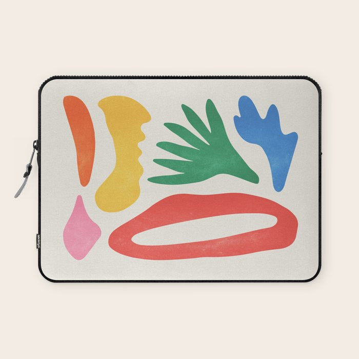 Collage I: Matisse Color Series | Mid-Century Edition Laptop Sleeve Gallery Image 1