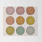 Rainbow Disco Balls Throw Blanket Gallery Image 2