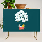 Hot cloud baloon - moon and star Credenza Gallery Image 1