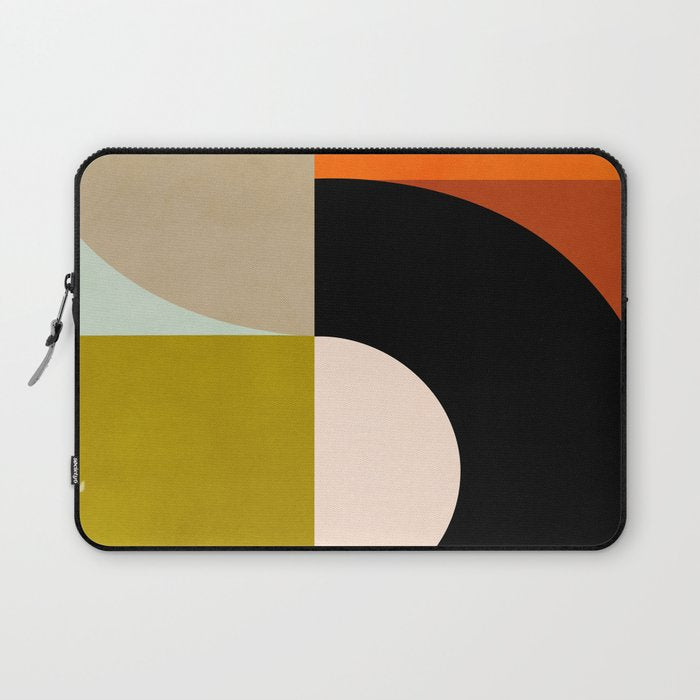 think big 4 shapes geometric Laptop Sleeve Gallery Image 1