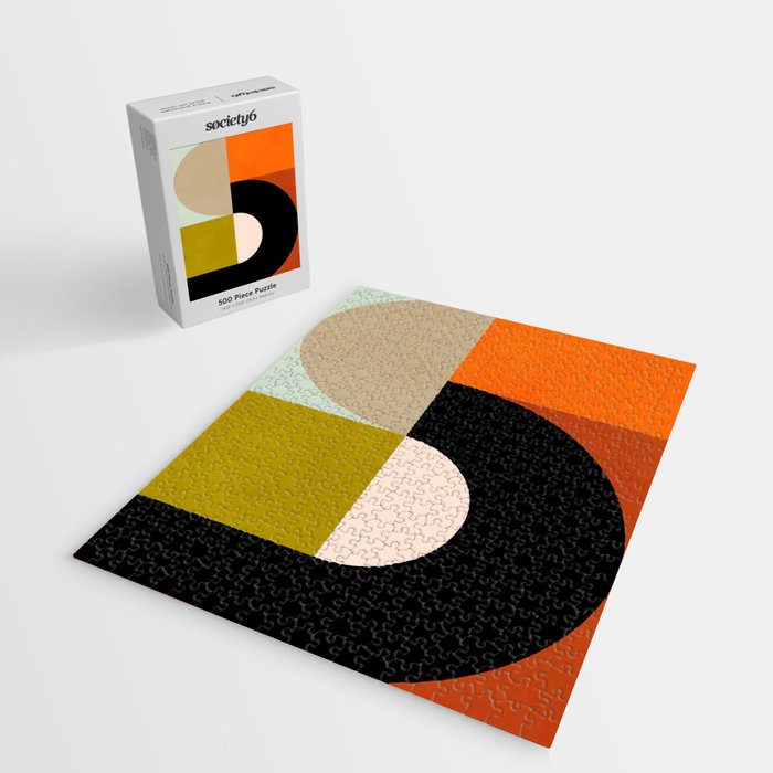think big 4 shapes geometric Jigsaw Puzzle Gallery Image 2