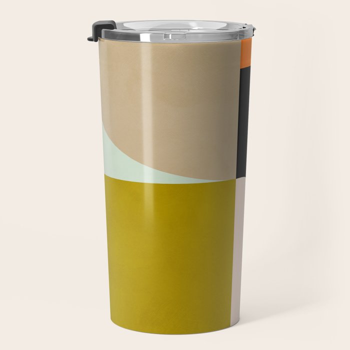 think big 4 shapes geometric Travel Mug Gallery Image 3