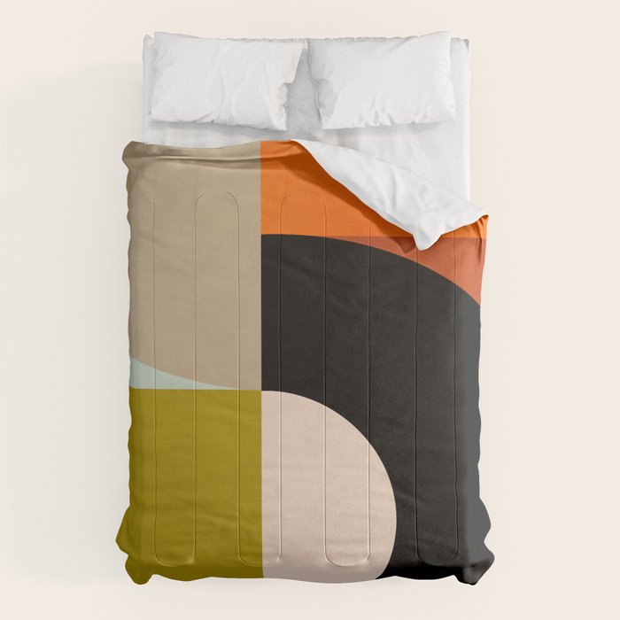 think big 4 shapes geometric Comforter Gallery Image 1