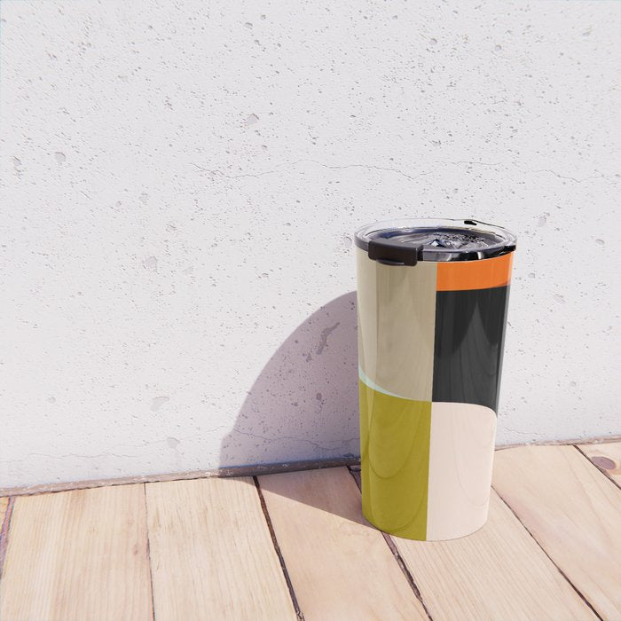 think big 4 shapes geometric Travel Mug Gallery Image 4