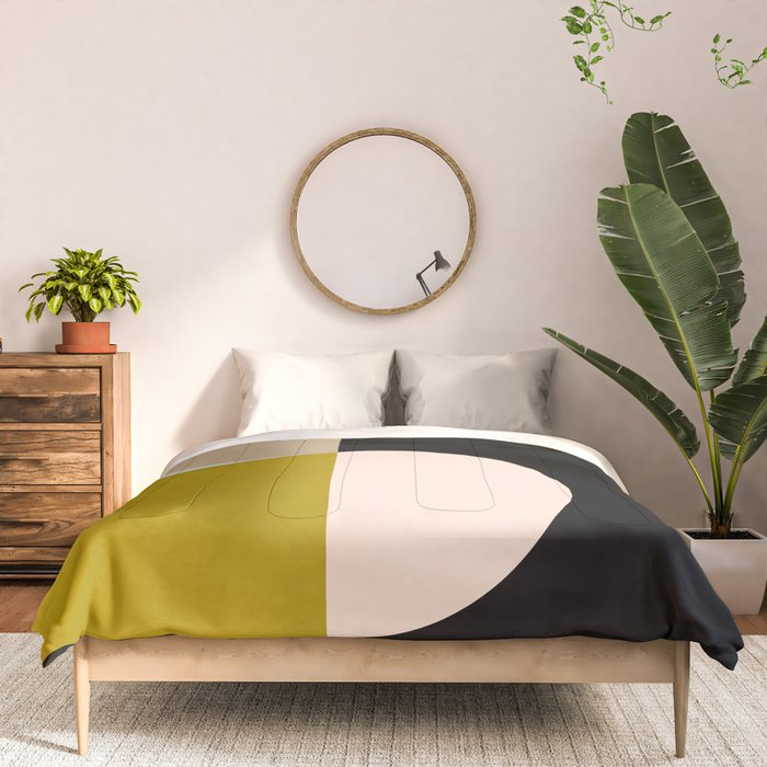 think big 4 shapes geometric Comforter Gallery Image 3