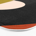 think big 4 shapes geometric Bath Mat Gallery Image 3