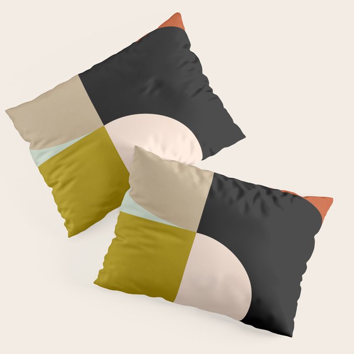 think big 4 shapes geometric Pillow Sham Gallery Image 3