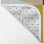 think big 4 shapes geometric Bath Mat Gallery Image 2