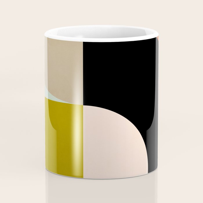 think big 4 shapes geometric Coffee Mug Gallery Image 4