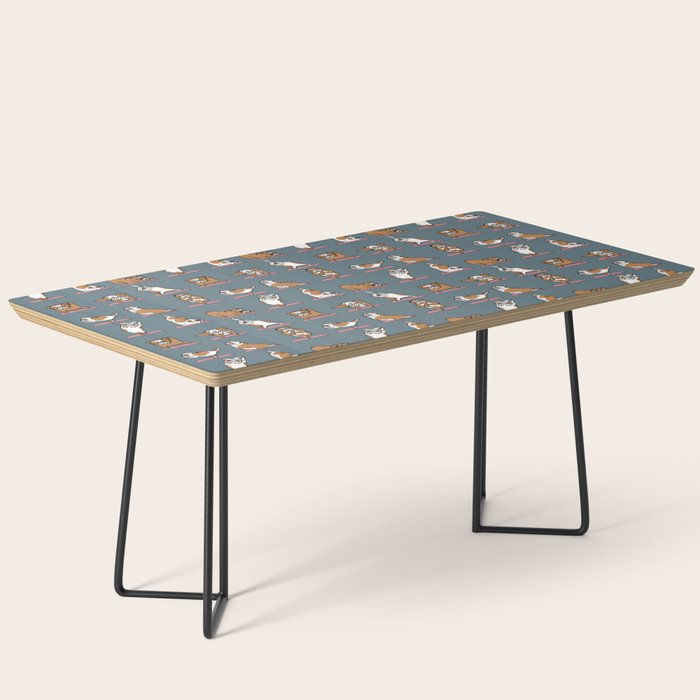 English Bulldog Yoga Coffee Table Gallery Image 1