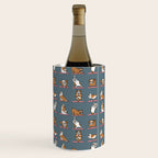 English Bulldog Yoga Wine Chiller Gallery Image 2