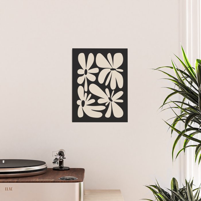 Bloom: Black & White Matisse Edition Poster Gallery Image 2