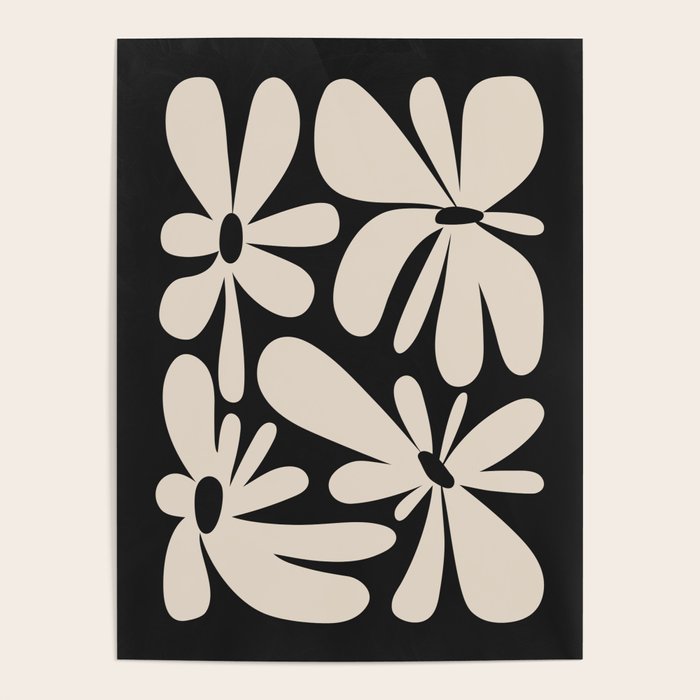Bloom: Black & White Matisse Edition Poster Gallery Image 4