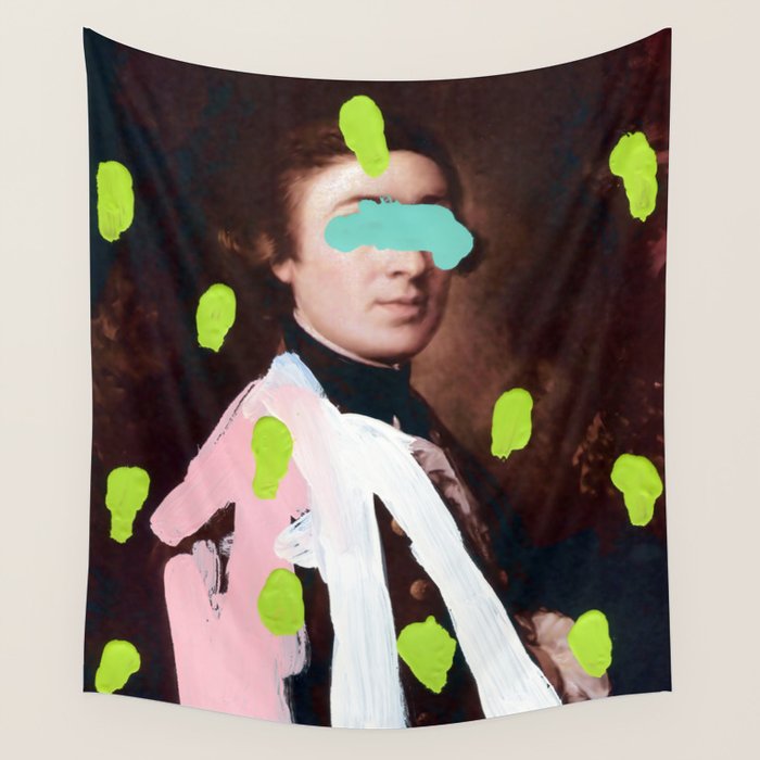 Brutalized Gainsborough 1 Wall Tapestry Gallery Image 1