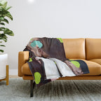 Brutalized Gainsborough 1 Throw Blanket Gallery Image 1