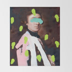 Brutalized Gainsborough 1 Throw Blanket Gallery Image 2