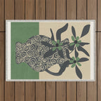 Modern Bloom 4 Outdoor Rug Gallery Image 1