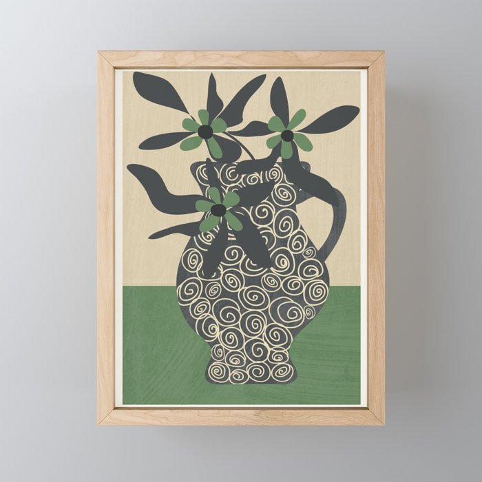 Modern Bloom 4 Mini Art Print Gallery Image 1