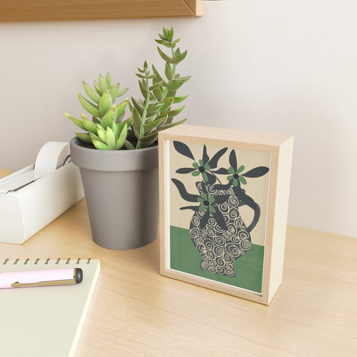 Modern Bloom 4 Mini Art Print Gallery Image 2