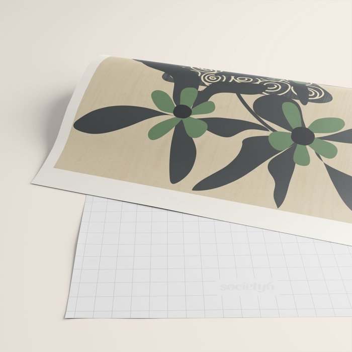 Modern Bloom 4 Wrapping Paper Gallery Image 2