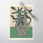 Modern Bloom 4 Wrapping Paper Gallery Image 1