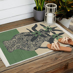 Modern Bloom 4 Outdoor Rug Gallery Image 2