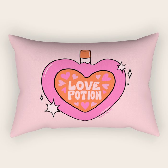 Love Potion Rectangular Pillow Gallery Image 1