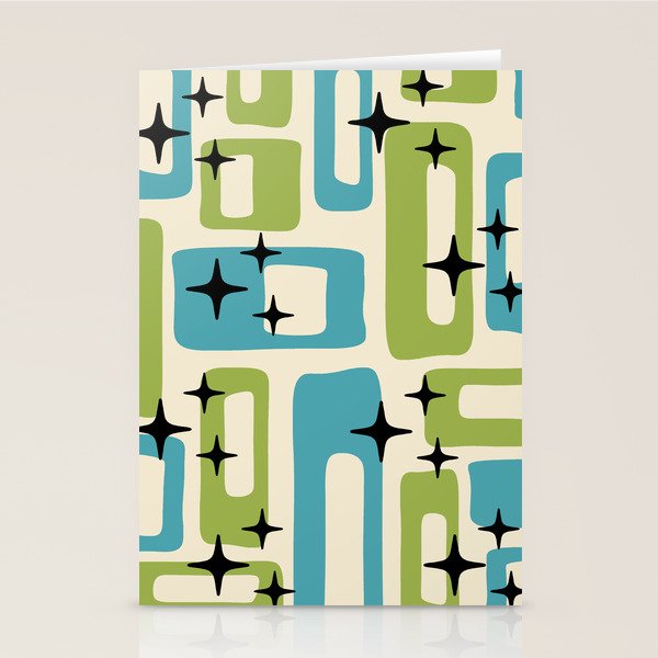 Mid Century Modern Stationery Card Gallery Image 2