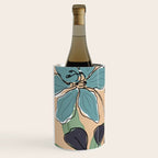 Elegant Botanical Line Art 4 Wine Chiller Gallery Image 2