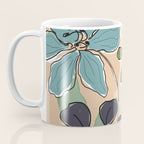 Elegant Botanical Line Art 4 Coffee Mug Gallery Image 3