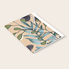 Elegant Botanical Line Art 4 Notebook Gallery Image 2