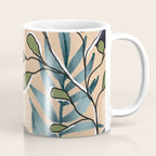 Elegant Botanical Line Art 4 Coffee Mug Gallery Image 1
