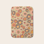 Scented petals II floral pattern Bath Mat Gallery Image 1