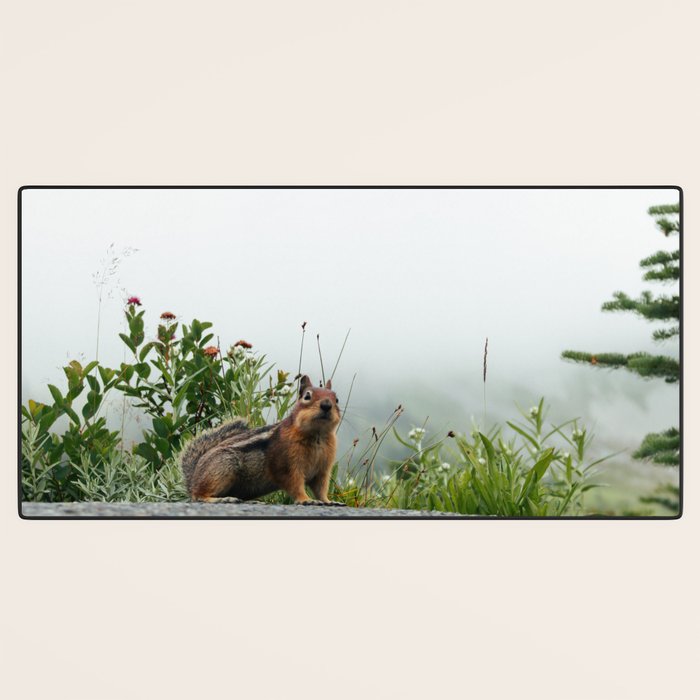 Little Chipmunk Desk Mat Gallery Image 3