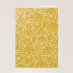 Minimalist Red Fox Stationery Card Gallery Image 2